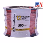 Southwire 500-ft 12 -AWG Orange Stranded Copper THHN wire ( By-the-roll )