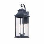 Maxim Lighting Vicksburg 3 -Light 24-in H Matte Black Hardwired Outdoor Wall Light - Image 2