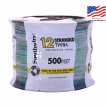 Southwire 500-ft 12 -AWG Green Stranded Copper THHN wire ( By-the-roll )