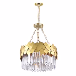 CWI Lighting Panache 6 -Light Gold Modern/contemporary For Use in Bathrooms, Bedrooms, Dining Rooms, Foyers, Kitchens, Living Rooms Chandelier - Image 2