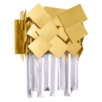 CWI Lighting Panache 10-In 1-Light Gold Modern Contemporary Vanity Light - Image 2
