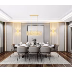 CWI Lighting Belinda 8 -Light Champagne Transitional For Use in Bathrooms, Bedrooms, Dining Rooms, Foyers, Kitchens, Living Rooms Chandelier - Image 4
