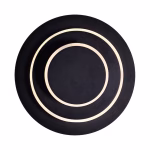 CWI Lighting Private I 9-in W 1 -Light Matte Black Integrated LED Wall Sconce - Image 2