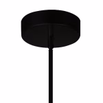 CWI Lighting Oskil 6-Light Black Modern Contemporary Integrated LED For Use In Bedrooms, Dining Rooms, Foyers, Kitchens & Living Rooms Chandelier - Image 4