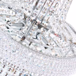 CWI Lighting Empire 17-Light Chrome Traditional Crystal For Bathrooms, Bedrooms, Dining Rooms, Foyers, Kitchens & Living Rooms Chandelier - Image 4