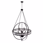 CWI Lighting Arkansas 12 -Light Black Traditional For Use in Bathrooms, Bedrooms, Dining Rooms, Foyers, Kitchens, Living Rooms Chandelier - Image 3