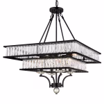 CWI Lighting Shalia 8-Light Black Traditional Chandelier for Bathrooms, Bedrooms, Dining Rooms, Foyers, Kitchens & Living Rooms - Image 4