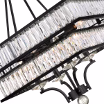 CWI Lighting Shalia 8-Light Black Traditional Chandelier for Bathrooms, Bedrooms, Dining Rooms, Foyers, Kitchens & Living Rooms - Image 5