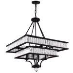 CWI Lighting Shalia 8-Light Black Traditional Chandelier for Bathrooms, Bedrooms, Dining Rooms, Foyers, Kitchens & Living Rooms - Image 7