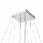 CWI Lighting Florence 60 -Light Chrome Traditional Integrated LED Crystal For Use in Bathrooms, Bedrooms, Dining Rooms, Foyers, Kitchens, Living Rooms Chandelier - Image 3