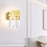 CWI Lighting Panache 10-In 1-Light Gold Modern Contemporary Vanity Light