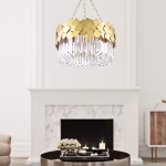 CWI Lighting Panache 6 -Light Gold Modern/contemporary For Use in Bathrooms, Bedrooms, Dining Rooms, Foyers, Kitchens, Living Rooms Chandelier