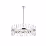 Elegant Decor Home Furnishing 16 -Light Chrome Modern/contemporary Crystal For Use in Bedrooms, Dining Rooms, Foyers, Kitchens, Living Rooms Chandelier