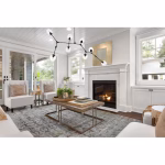 Elegant Decor Home Furnishing 8-Light Black Modern Contemporary For Use In Bedrooms, Dining Rooms, Foyers, Kitchens & Living Rooms Chandelier - Image 2