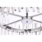 Elegant Decor Home Furnishing 16 -Light Chrome Modern/contemporary Crystal For Use in Bedrooms, Dining Rooms, Foyers, Kitchens, Living Rooms Chandelier - Image 3