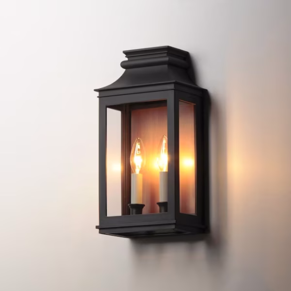 Maxim Lighting Savannah Vx 2-Light Traditional Antique Copper/Black Oxide Incandescent Outdoor Wall Light