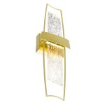 CWI Lighting Guadiana Integrated LED Satin Gold Wall Light - Image 3