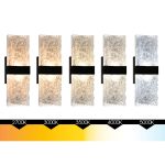 Lava Integrated LED Black Wall Light - Image 4