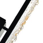 CWI Lighting Stagger Integrated LED Black Wall Light - Image 4