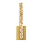 CWI Lighting Stagger Integrated LED Brass Wall Light - Image 2