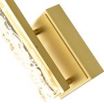CWI Lighting Stagger Integrated LED Brass Wall Light - Image 3