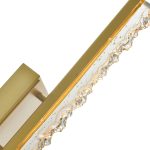 CWI Lighting Stagger Integrated LED Brass Wall Light - Image 4