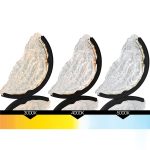 CWI Lighting Moon 54-in Integrated LED Black Chandelier - Image 6