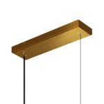 CWI Lighting Moon 54-in Integrated LED Brass Chandelier - Image 5