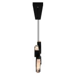 CWI Lighting Moon 70-in Integrated LED Black Chandelier - Image 2