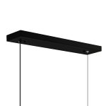 CWI Lighting Moon 70-in Integrated LED Black Chandelier - Image 5