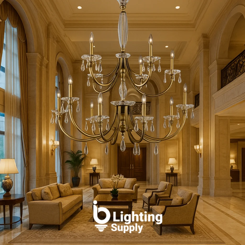 Brushed Brass Crystal Chandelier: The Ultimate Luxury Lighting Statement for Elegant Interiors