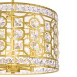 CWI Lighting Belinda 4-Light Chandelier with Champagne Finish - Image 2