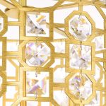 CWI Lighting Belinda 4-Light Chandelier with Champagne Finish - Image 3