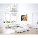 CWI Lighting Madeline 24-in Integrated LED Chandelier with Chrome Finish - Image 6
