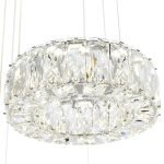 CWI Lighting Madeline Integrated LED Chandelier with Chrome Finish - Image 4