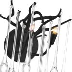 CWI Lighting Anita 2-Light Wall Sconce with Black Finish - Image 3