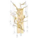 CWI Lighting Anita 3-Light Wall Sconce with Gold Leaf Finish - Image 2