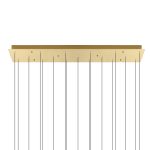 CWI Lighting Greta 48-in Integrated LED Brass Chandelier - Image 4