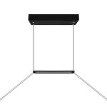 CWI Lighting Himalayas 48-in Integrated LED Black Chandelier - Image 5