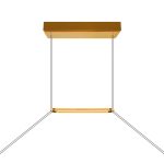 CWI Lighting Himalayas 48-in Integrated LED Brass Chandelier - Image 4