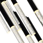 CWI Lighting Dragonswatch 32-in Integrated LED Black Chandelier - Image 2