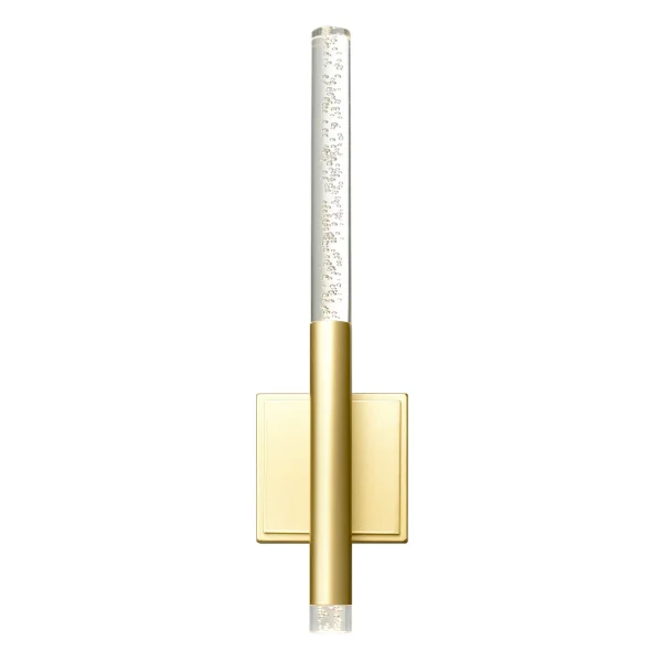 CWI Lighting Dewdrop LED Wall Sconce – Champagne Finish (Model 1703W5-602)