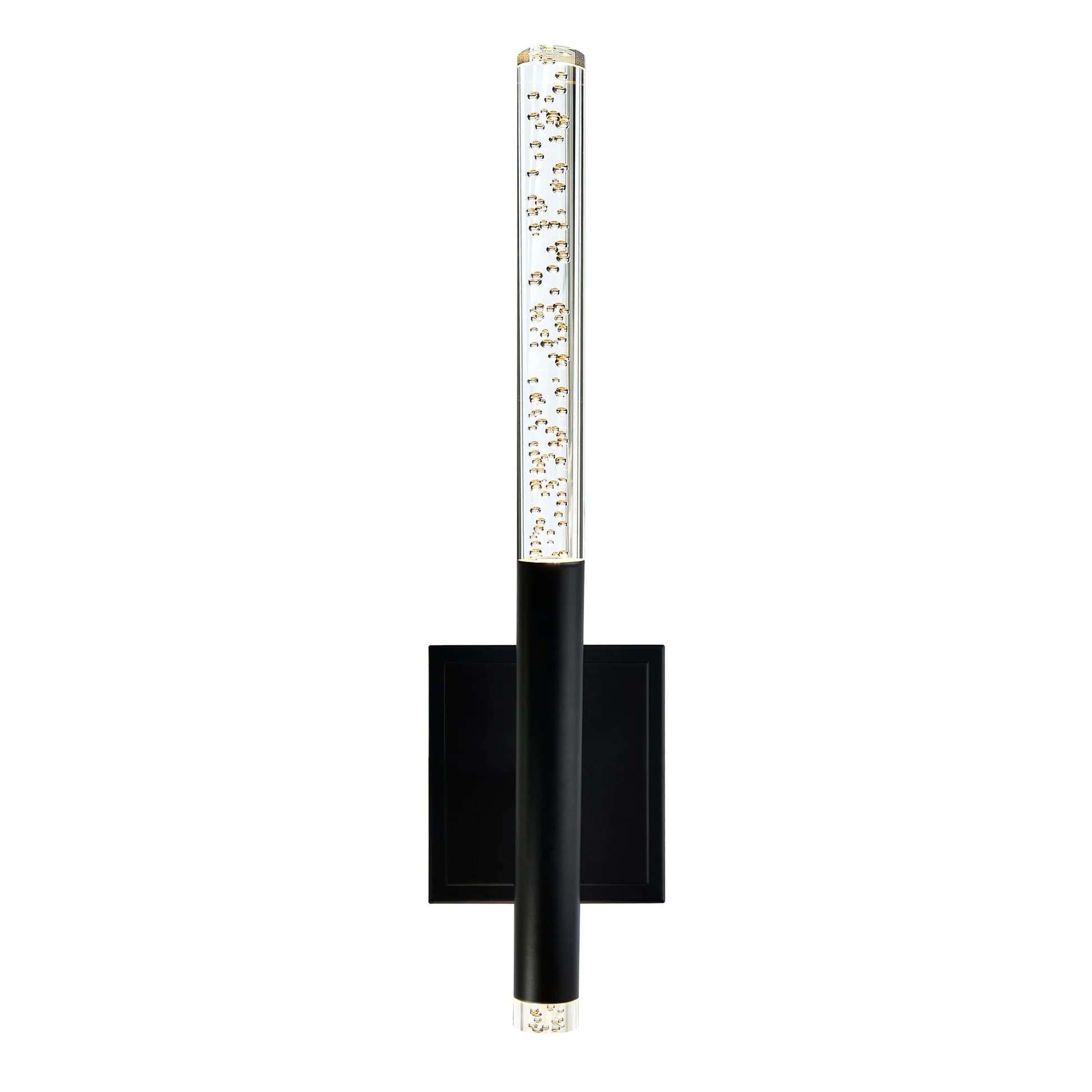 dragonswatch-integrated-led-5in-black-wall-light-5975629 CWI Lighting Dragonswatch Integrated LED Wall Sconce – Black Finish (Model 1703W5-101) - Image 1