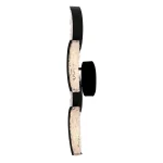 CWI Lighting Moon Integrated LED Wall Sconce – Black Finish (Model 1715W8-4-101) - Image 2