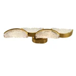 CWI Lighting Moon Integrated LED Wall Sconce – Brass Finish (Model 1715W8-4-624) - Image 2