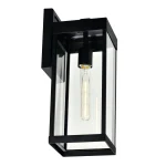 CWI Lighting Windsor 1-Light Outdoor Wall Sconce – Black Finish (Model 1695W6-1-101) - Image 4