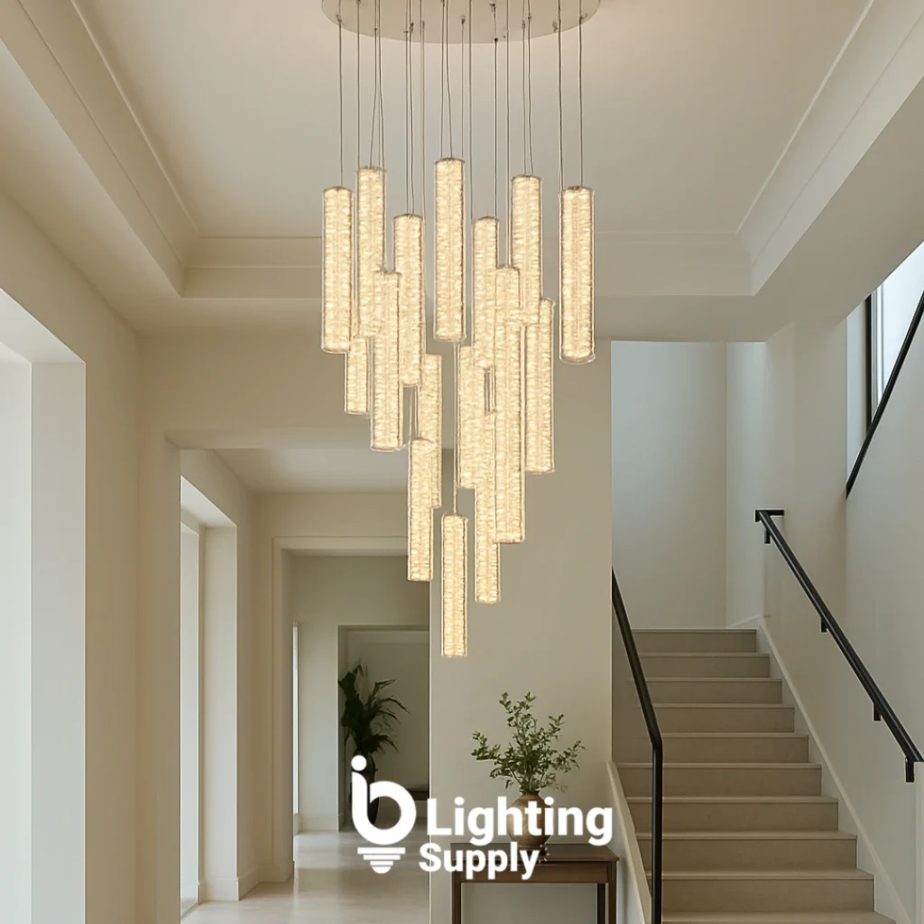 Chrome LED Chandelier Light: Modern Elegance and Energy Efficiency for Today’s Homes