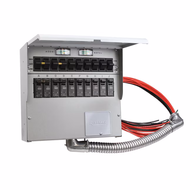 Reliance 50-Amp manual transfer switch