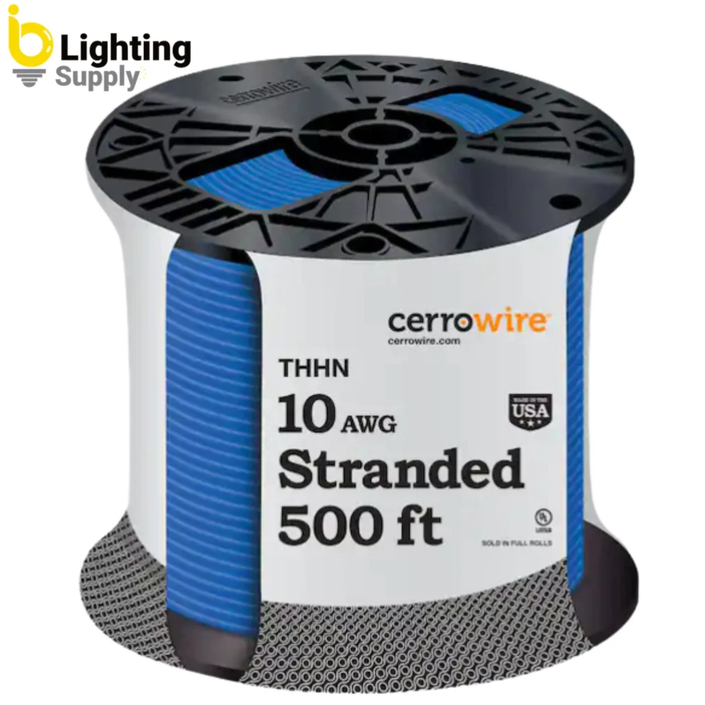 10 AWG Blue Copper THHN Wire: Applications, Installation, and Code Compliance