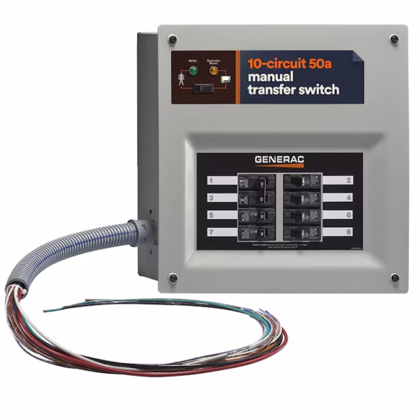 Generac 50-Amp manual transfer switch